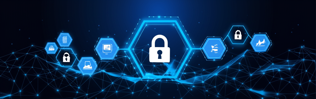 Blockchain network technology visualization