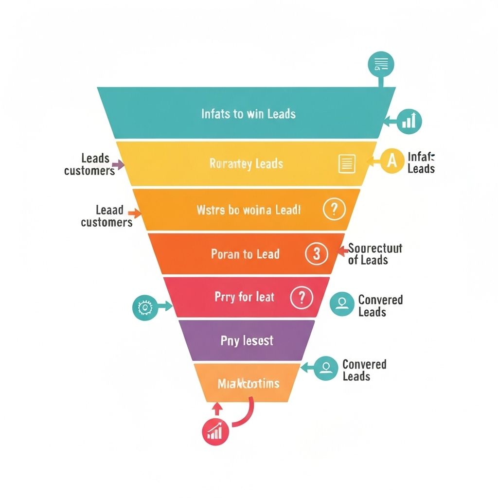 Marketing funnel and lead generation analytics